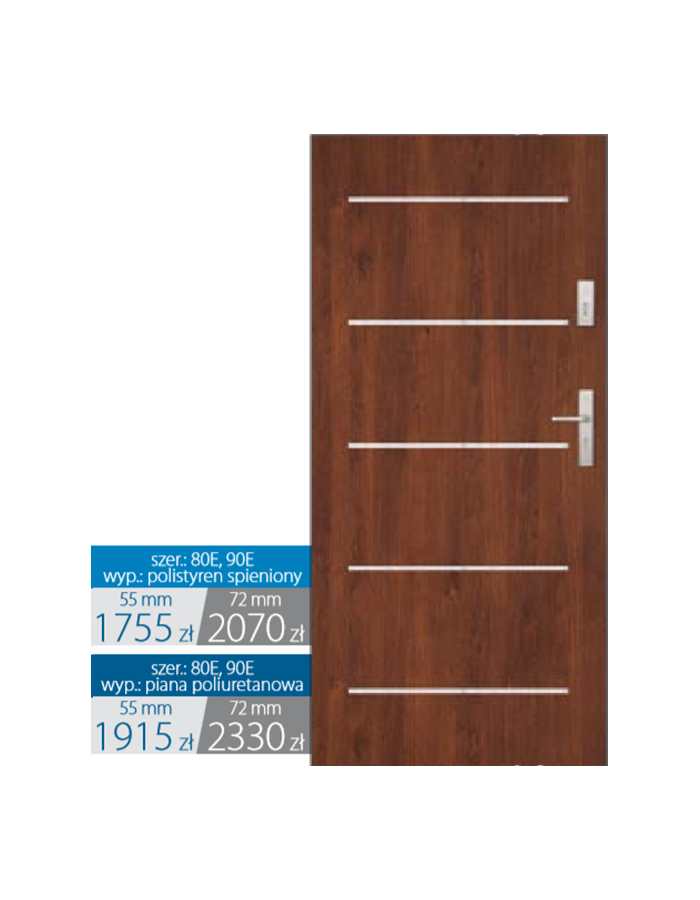 Drzwi wejściowe Stal 55726