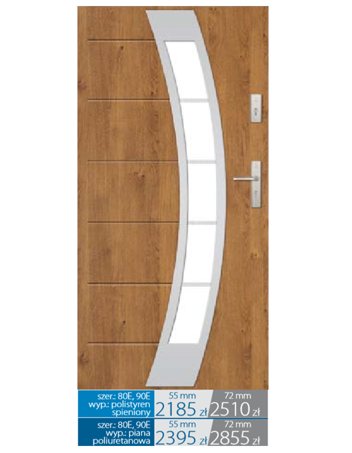 Drzwi wejściowe Stal 557212