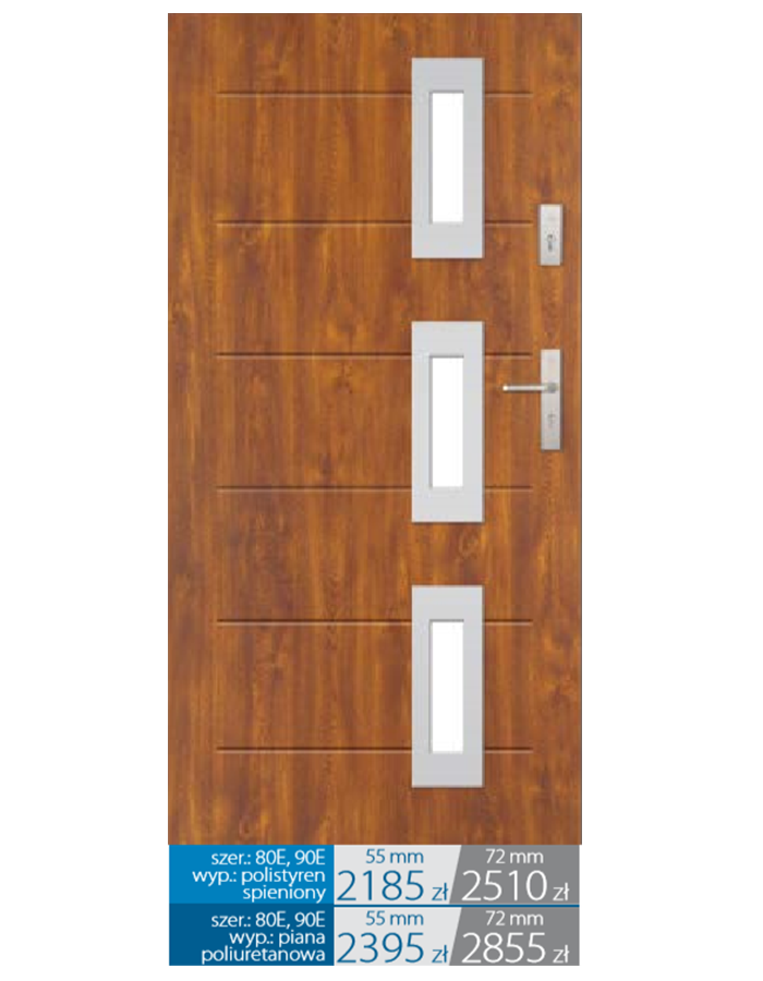 Drzwi wejściowe Stal 557213