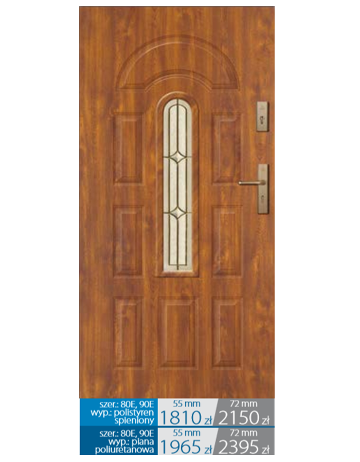 Drzwi wejściowe Stal 557219