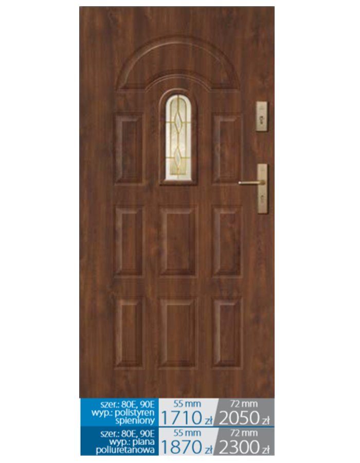 Drzwi wejściowe Stal 557220