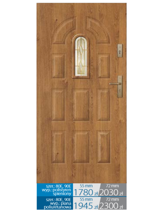 Drzwi wejściowe Stal 557222