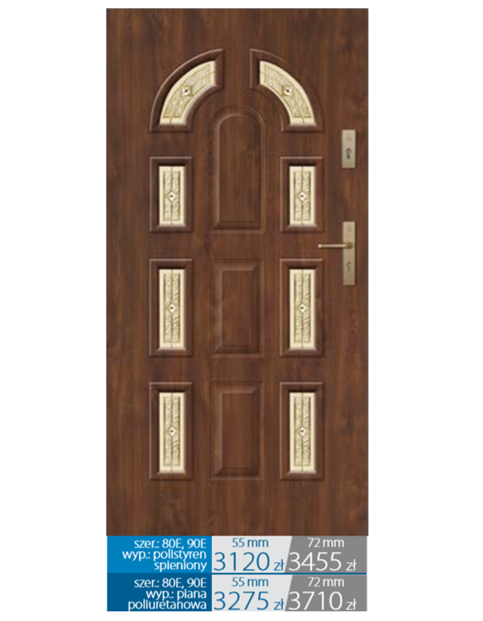 Drzwi wejściowe Stal 557223