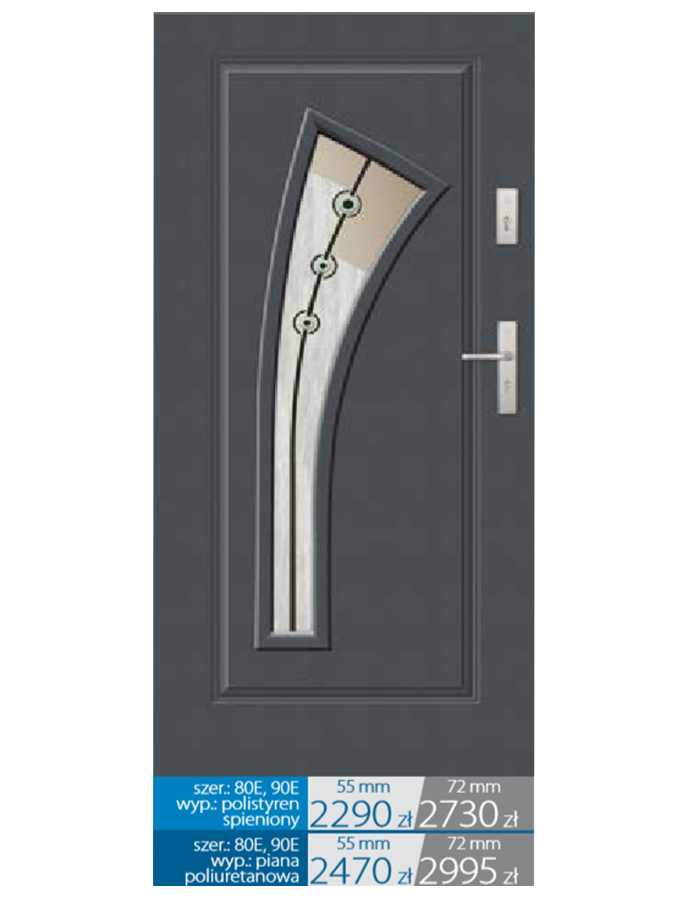 Drzwi wejściowe Stal 557244