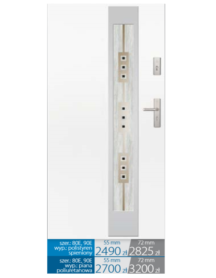 Drzwi wejściowe Stal 557245