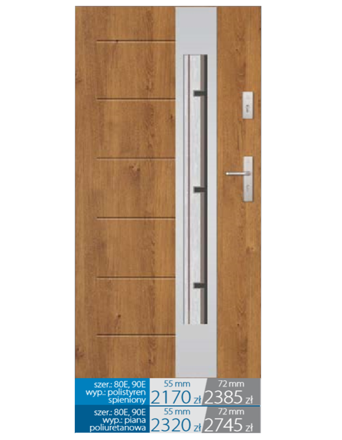 Drzwi wejściowe Stal 557247