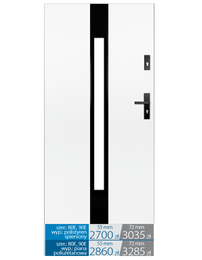 Drzwi wejściowe Stal 557252