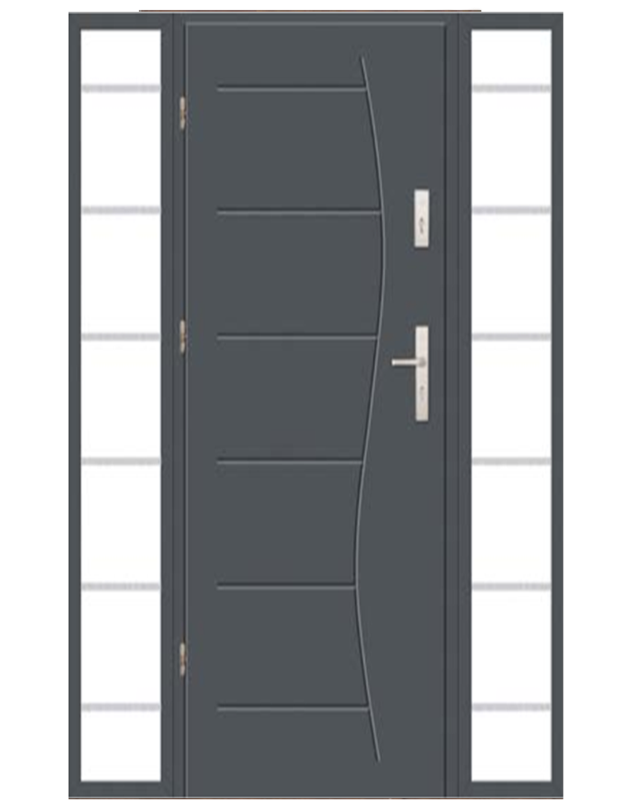 Drzwi wejściowe Stal 552