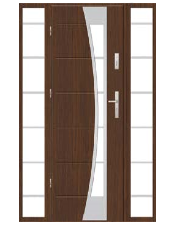 Drzwi wejściowe Stal 553