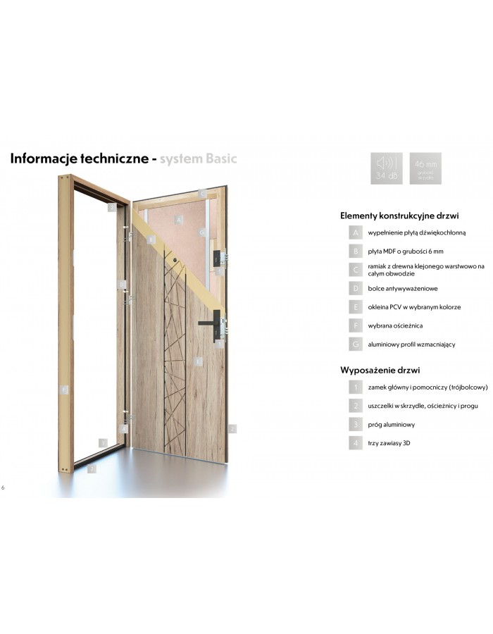 Drzwi wejściowe Bastion P-82 2